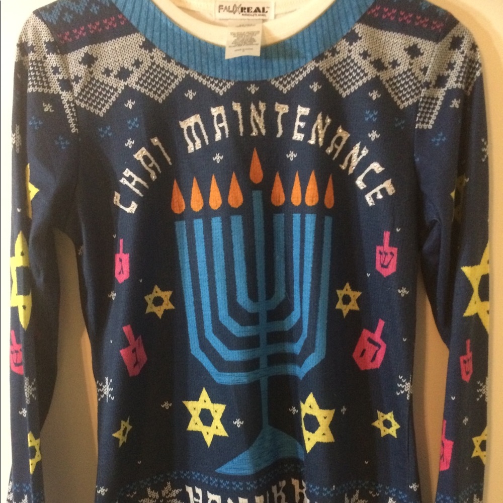 Hanukkah long sleeve shirt